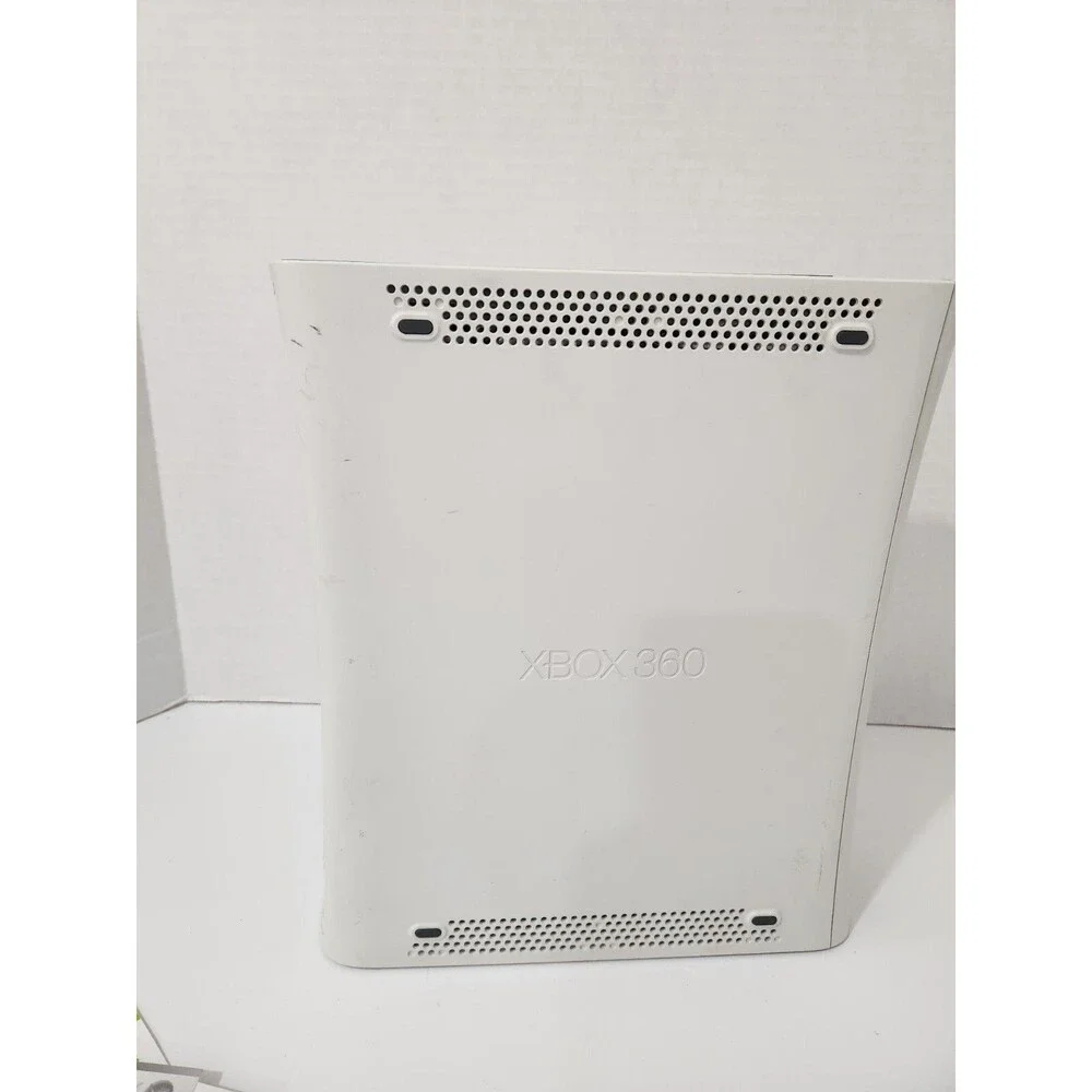 Microsoft Xbox 360 White Console And Manuals Comes With Box See Pictures